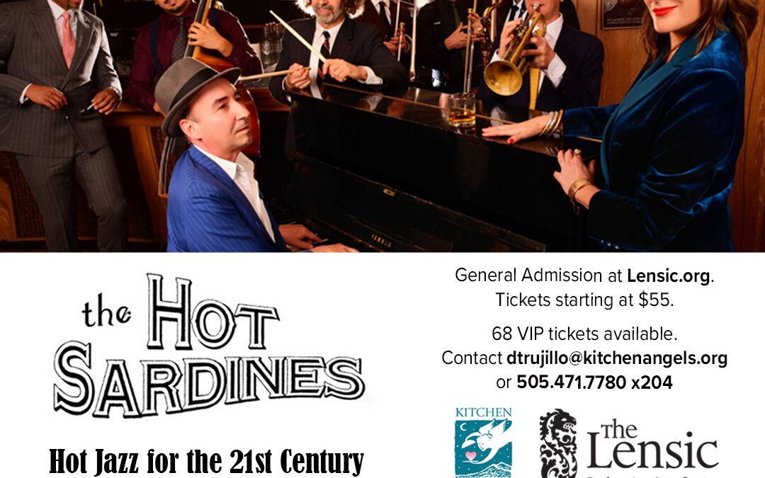 Oct. 26. The Hot Sardines – A Kitchen Angels Benefit Concert!